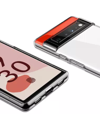 Google Pixel 6 Pro Pack Coque antichocs - Transparent | Ibroz