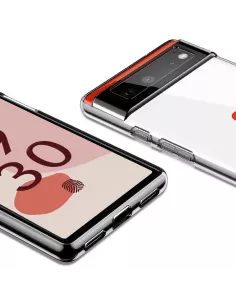 Google Pixel 6 Pack Coque antichocs - Transparent | Ibroz 2