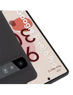 Google Pixel 6 Pro Coque Liquid Silicone - Noire | Ibroz 2