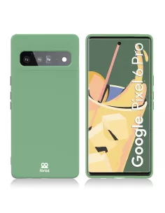 Google Pixel 6 Pro Coque Liquid Silicone - Vert Olive | Ibroz