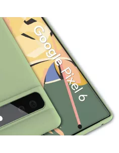 Google Pixel 6 Liquid Silicone Case - Olive Green | Ibroz 2