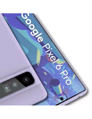 Google Pixel 6 Pro Liquid Silicone Case - Blue | Ibroz