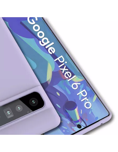 Google Pixel 6 Pro Liquid Silicone Case - Blue | Ibroz