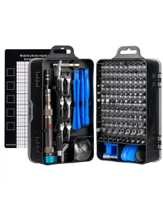 Coffret 135 outils de précision en cier - Réparation smartphones, o...