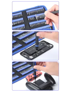 Trousse de 126 outils de précision en acier - Réparation smartphone... 2
