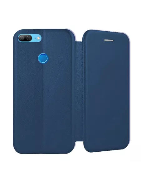 Honor 9 Lite Leather folio case CLAM - Cosmos Blue | Ibroz