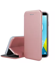 Honor 9 Lite Leather folio case CLAM - Rose Gold | Ibroz