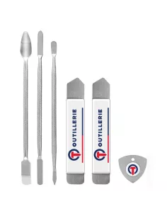 Metal disassembly kit for screen, keyboard, smartphone & computer...