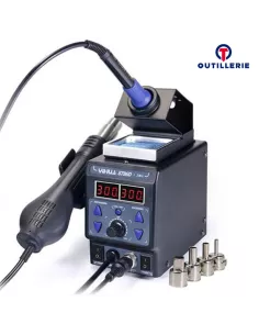 Soldering station 700W - ESD 2 in 1 Soldering/Welding and Hot Air...