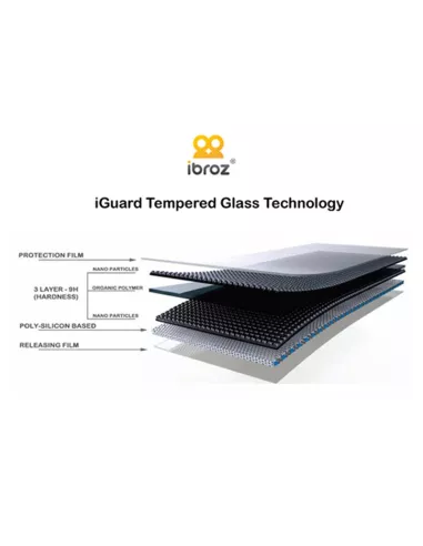 Set of 3 screen protectors for iPhone 7 / 8 / SE in tempered glass -...