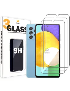 Lot de 3 Protections écran pour Samsung Galaxy A52 en verre trempé ...
