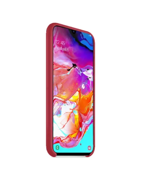 Galaxy A70 Coque Liquid Silicone Soft Touch | Ibroz