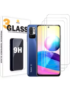 Set of 3 screen protectors for Xiaomi Redmi Note 10/10s in t...