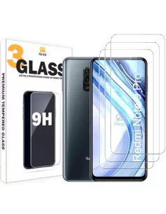Set of 3 screen protectors for Xiaomi Redmi Note 9 Pro in tr...