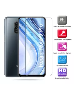 Set of 3 screen protectors for Xiaomi Redmi Note 9 Pro in tr... 2