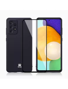 LSR Case Samsung Galaxy A52/A52s Liquid Silicone + Tempered Glass 9...