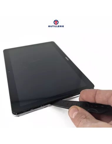 Ouvreur à roulette carbone pour démontage écran smartphone, ordinat...