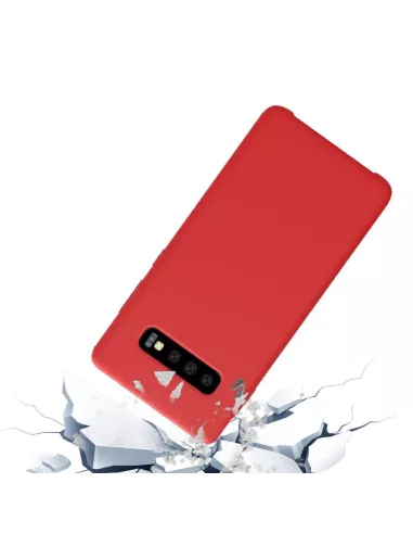 Galaxy S10 Coque Liquid Silicone Soft Touch | Ibroz