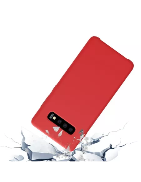 Galaxy S10 Coque Liquid Silicone Soft Touch | Ibroz