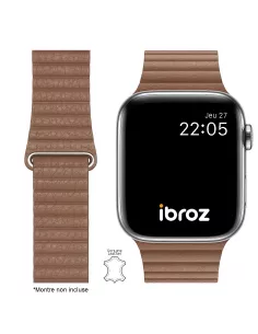 Genuine Leather Strap Apple Watch 7, 6, SE, 5, 4, 3 - Havana |...