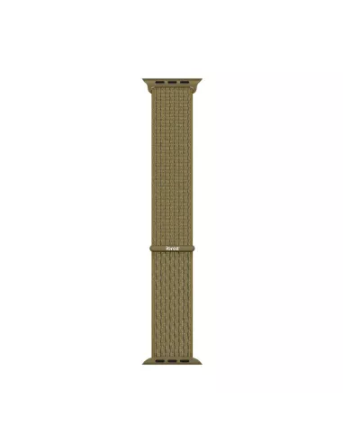 Nylon Loop Sport Wristband for Apple Watch 7, 6, SE, 5, 4, 3 - Khaki...