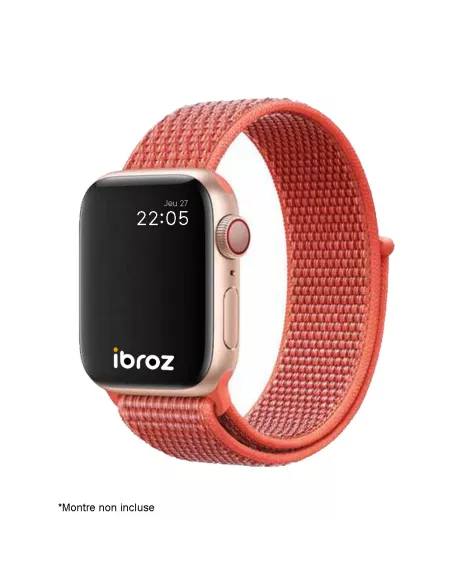 Nylon Loop Sport Wristband for Apple Watch 7, 6, SE, 5, 4, 3 - Nect...