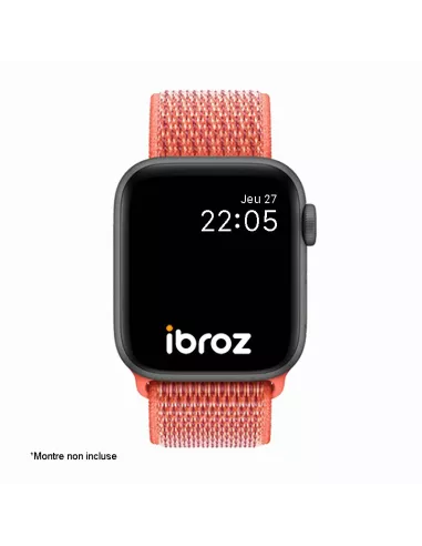 Nylon Loop Sport Wristband for Apple Watch 7, 6, SE, 5, 4, 3 - Nect...