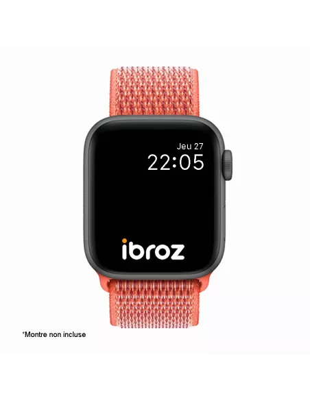 Nylon Loop Sport Wristband for Apple Watch 7, 6, SE, 5, 4, 3 - Nect...