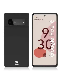 Google Pixel 6 Coque Liquid Silicone - Noir | Ibroz