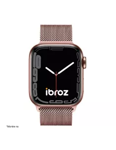 Bracelet Apple Watch 8, 7, 6, SE, 5, 4, 3 - Maille milanaise acier ... 2