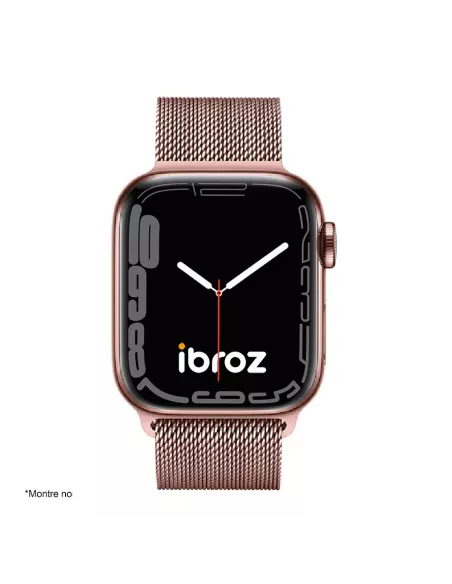 Apple Watch Band 8, 7, 6, SE, 5, 4, 3 - Stainless Steel Milanese ...
