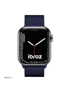 Bracelet Apple Watch 8, 7, 6, SE, 5, 4, 3 - Maille milanaise acier ... 2