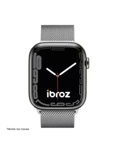 Bracelet Apple Watch 8, 7, 6, SE, 5, 4, 3 - Maille milanaise acier ... 2