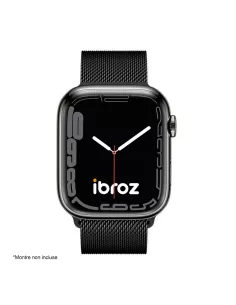 Apple Watch Band 8, 7, 6, SE, 5, 4, 3 - Stainless Steel Milanese ... 2