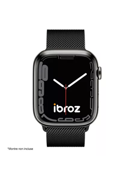 Apple Watch Band 8, 7, 6, SE, 5, 4, 3 - Stainless Steel Milanese ...