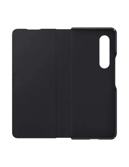 Samsung Galaxy Z Fold 3 (5G) - Etui Flip Cuir Véritable - Noir | Ibroz