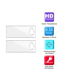 Lot de 2 Protections objectif caméra pour Google Pixel 6 en verre t...