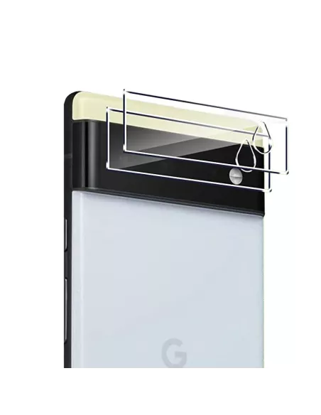 Set of 2 Camera Lens Protectors for Google Pixel 6 in t...