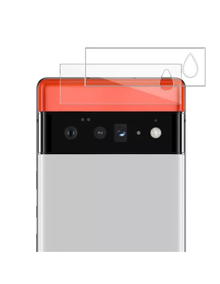 Lot de 2 Protections objectif caméra pour Google Pixel 6 Pro en ver...