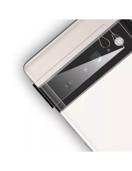 Lot de 2 Protections objectif caméra pour Google Pixel 6 Pro en ver...