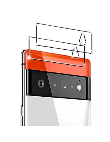 Lot de 2 Protections objectif caméra pour Google Pixel 6 Pro en ver...