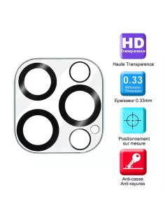 Set of 2 Camera Lens Protectors for iPhone 12 Pro in tr...