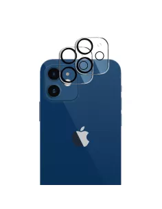 Lot de 2 Protections objectif caméra pour iPhone 12 Mini en verre t... 2