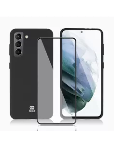 Samsung Galaxy S21 (5G) Coque Liquid Silicone + Protection Ecran (5...