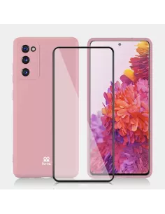 Samsung Galaxy S20 FE Liquid Silicone Case + Screen Protector (5D)...