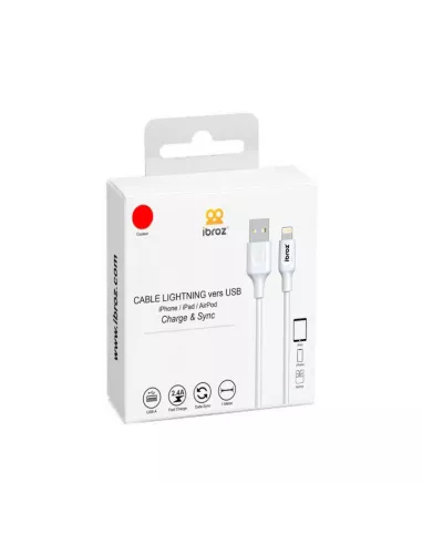 iPhone, iPad, AirPod cable - Lightning to USB type A - Charge and ...