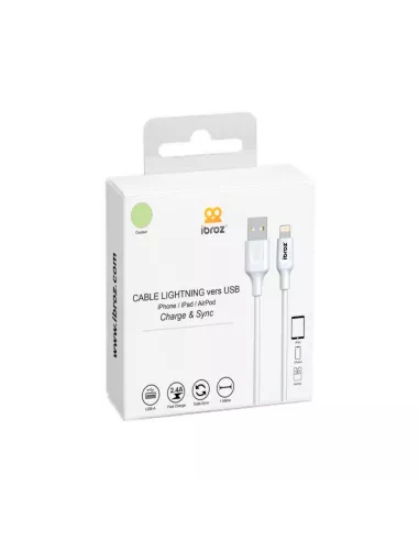 iPhone, iPad, AirPod cable - Lightning to USB type A - Charge and ...
