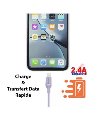 iPhone, iPad, AirPod cable - Lightning to USB type A - Charge and ...