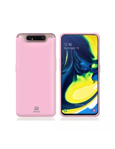Galaxy A80 Soft Touch Silicone Case | Ibroz