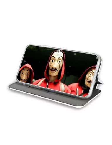 Oppo Reno 6 Pro Etui Cuir Folio Clam + Verre Trempé 9H - Blanc | Ibroz